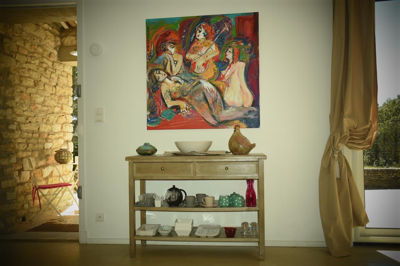 Les Jardins D'Eleusis Bed & Breakfast Murs  Luaran gambar